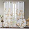 Burnout Printed Curtain Panel - as Pic