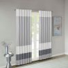 Polyoni Pintuck Curtain Panel(Only 1 Pc Panel) - as Pic