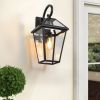 Modern Outdoor Waterproof Wall Lamp(2pack) - as Pic