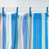 Tension Curtain Rod Spring Load Adjustable Curtain Pole Heavy-Duty Steel 4 Sizes for Bathroom Wardrobe Kitchen Balcony 200cm - 200cm