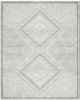 Benzara Gray Viscose Area Rug 8x10 - as Pic