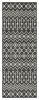 Sunshine GC_HAR2020 Anthracite 7 ft. 10 in. x 10 ft. 3 in. Indoor/Outdoor Area Rug - as Pic