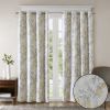 Printed Botanical Blackout Curtain Panel - as Pic