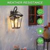 Modern Outdoor Waterproof Wall Lamp(2pack) - as Pic