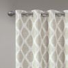 Printed Ikat Blackout Curtain Panel(Only 1 Pc Panel) - as Pic