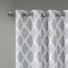 Printed Ikat Blackout Patio Curtain(Only 1 Pc Panel) - as Pic