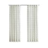 Cotton Jacquard Pom Pom Curtain Panel(Only 1 Pc Panel) - as Pic