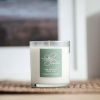 Isle of Skye Candle Co. Bog Myrtle & Fresh Mint Scented 45h Natural Soy Wax Large Candle Made in Scotland - Isle of Skye
