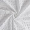 Super Waffle Textured Solid Shower Curtain - as Pic