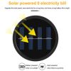 Solar Power Ground Lights Floor Decking Wall Fence Step Path Garden Lamp - As pic