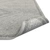 Benzara Gray Viscose Area Rug 8x10 - as Pic