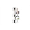 Manhattan Comfort Charming Petrolina Z-Shelf with 5 shelves in White - Default Title