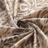 Muwago Sterling Chocolate Farmhouse Style Bathroom Curtain Polyester Waterproof Fabric Bathing Cover Brown Shower Curtain - W72"*H72"