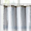Embroidered Shower Curtain - as Pic