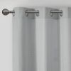 Basketweave Room Darkening Curtain Panel Pair(2 Pcs Window Panels) - as Pic