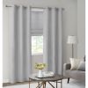 Basketweave Room Darkening Curtain Panel Pair(2 Pcs Window Panels) - as Pic