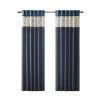 Embroidered Curtain Panel(Only 1 Pc Panel) - as Pic