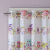 Owl Printed Blackout Curtain Panel(Only 1 Pc Panel) - as Pic