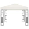 Gazebo 9.8'x9.8' Cream Fabric - Cream