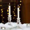 Glass Candle Holder Candlestick Wedding Centerpiece Candle Holders Romantic Wedding Centerpieces For Tables Wedding Home Decor - 15.5x8cm1 - CN