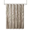 Tufted Semi-Sheer Shower Curtain - as Pic