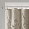 Tufted Semi-Sheer Shower Curtain - as Pic