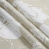 Muwago Vintage White Large Print Shower Curtain Beige Waterproof And Anti-Mould Bathing Partition Curtain Fabric Bathroom Decor - W78"*H72"
