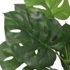 Artificial Monstera Plant with Pot 17.7" Green - Green