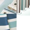Thick Polyester Shower Curtain Stripe Pattern Shower Curtains, 150x180 cm - Default