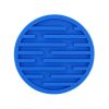 1pc Silicone Mat Heat Resistant Cup Mat Coasters Round Non-slip Table Placemat Tools - Black